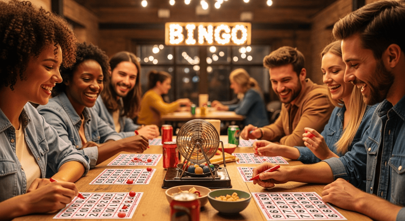 Bingo avec des amis
