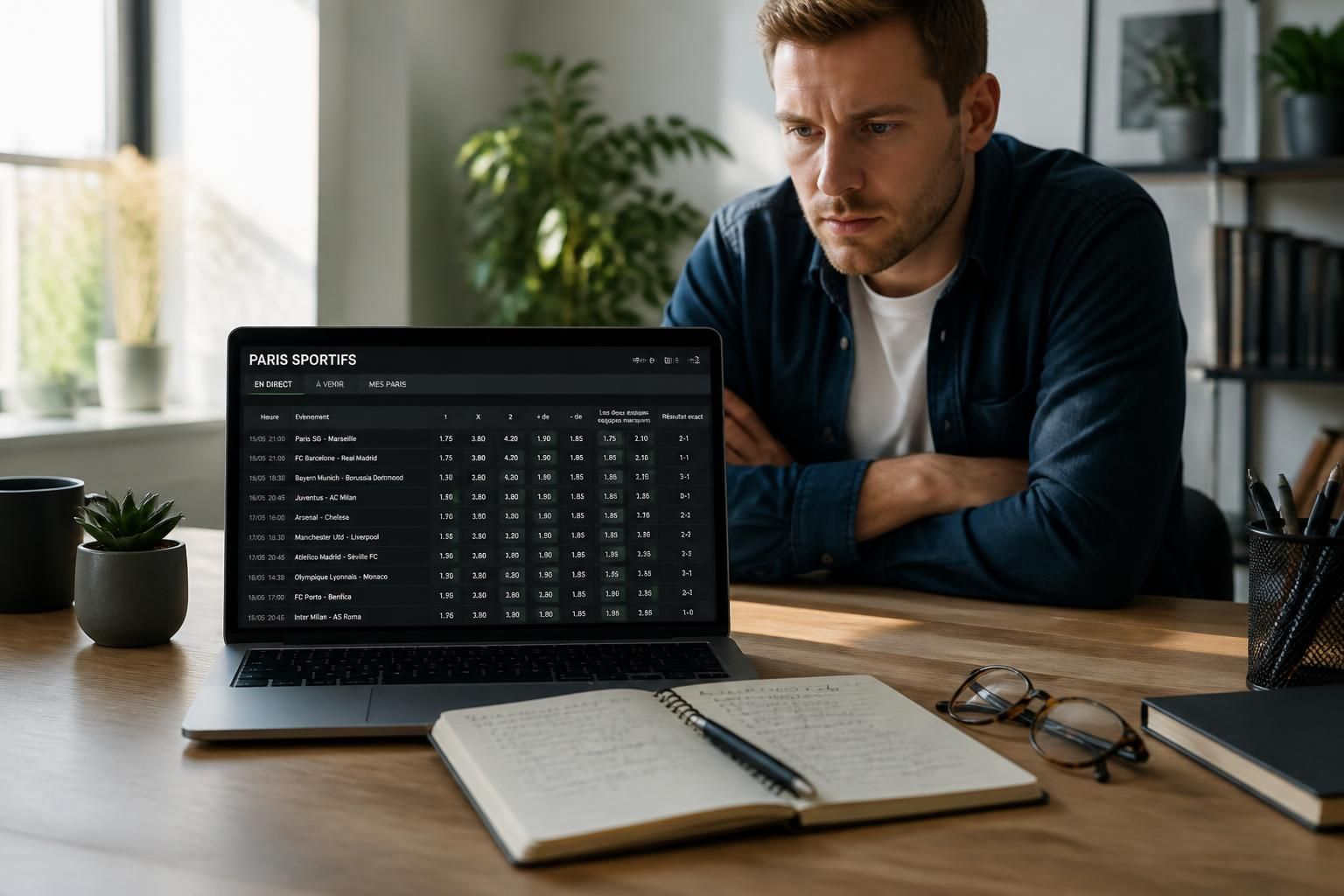 découvrez notre liste de paris sportifs, un outil indispensable pour optimiser vos stratégies et maximiser vos gains en tant que parieur.